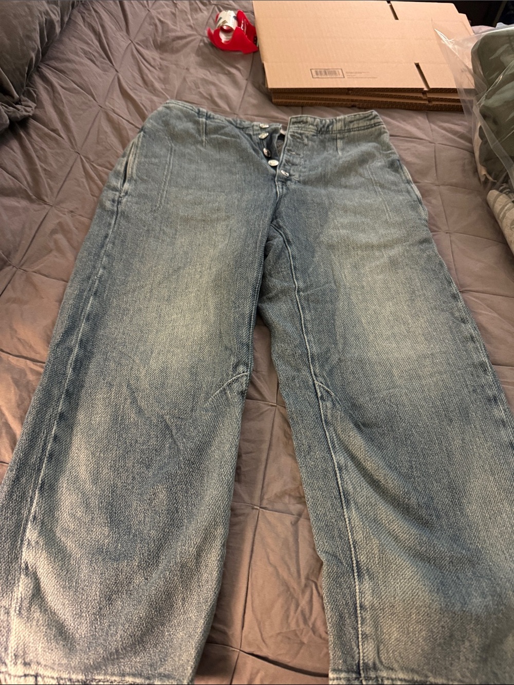 Classic Women’s Washed Blue Jeans